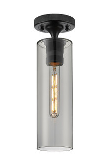 Downtown Urban One Light Flush Mount in Matte Black (405|4341FBKG43412SM)