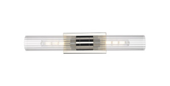 Downtown Urban Two Light Bath Vanity in Polished Nickel (405|4292WLPNG42911CL)