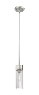 Downtown Urban One Light Pendant in Satin Nickel (405|4291SSNG4298CL)