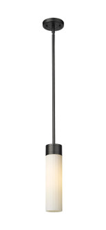 Downtown Urban One Light Pendant in Matte Black (405|4291SBKG42911WH)