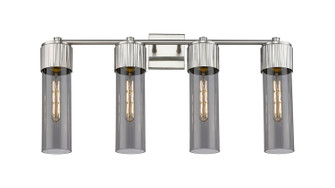 Downtown Urban Four Light Bath Vanity in Satin Nickel (405|4284WSNG42812SM)
