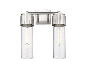 Downtown Urban Two Light Bath Vanity in Satin Nickel (405|4282WSNG42812SDY)