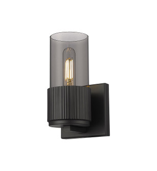 Downtown Urban One Light Wall Sconce in Matte Black (405|4281WBKG4287SM)