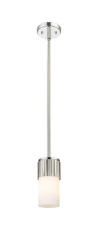 Downtown Urban LED Pendant in Polished Nickel (405|4281SPNG4287WH)