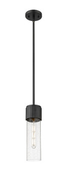 Downtown Urban One Light Pendant in Matte Black (405|4281SBKG42812SDY)