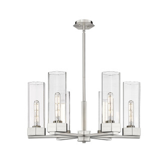 Downtown Urban LED Chandelier in Satin Nickel (405|4276CRSNG42714CL)