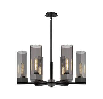 Downtown Urban LED Chandelier in Matte Black (405|4276CRBKG42714SM)