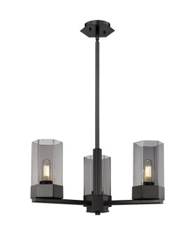 Downtown Urban LED Pendant in Matte Black (405|4273CRBKG4279SM)