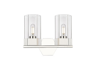 Downtown Urban LED Bath Vanity in Polished Nickel (405|4272WPNG4279CL)