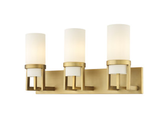 Downtown Urban LED Bath Vanity in Brushed Brass (405|4263WBBG4268WH)