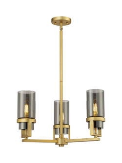 Downtown Urban LED Pendant in Brushed Brass (405|4263CRBBG4268SM)