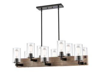 Diego LED Island Pendant in Matte Black (405|42410CHBKG4452LED)