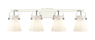 Downtown Urban LED Bath Vanity in Polished Nickel (405|4234WPNG4116WH)