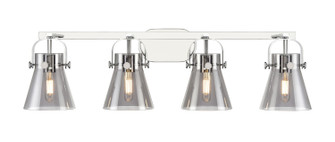 Downtown Urban Four Light Bath Vanity in Polished Chrome (405|4234WPCG4116SM)