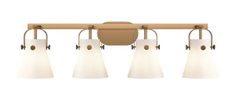 Downtown Urban LED Bath Vanity in Brushed Brass (405|4234WBBG4116WH)