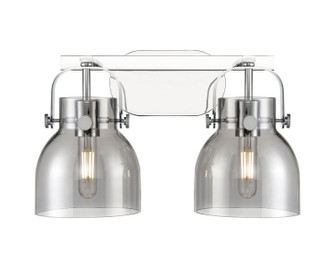 Downtown Urban Two Light Bath Vanity in Polished Chrome (405|4232WPCG4126SM)