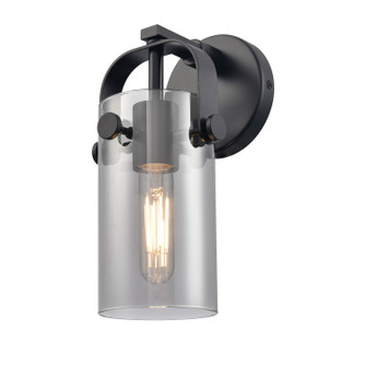 Downtown Urban One Light Wall Sconce in Matte Black (405|4231WBKG4237SM)