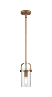 Downtown Urban One Light Pendant in Brushed Brass (405|4231SBBG4237SDY)