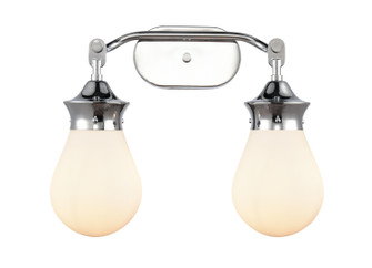 Two Light Bath Vanity in Polished Chrome (405|4142WPC6W)