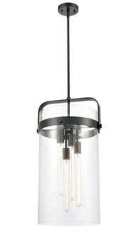 Downtown Urban LED Pendant in Matte Black (405|4134SLBKG4134S12CL)