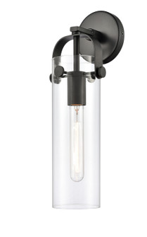 Downtown Urban One Light Wall Sconce in Matte Black (405|4131WBK4CL)