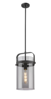 Downtown Urban One Light Mini Pendant in Matte Black (405|4131SMBKG4131S8SM)