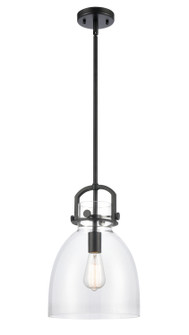 Downtown Urban One Light Mini Pendant in Matte Black (405|4121SBK10CL)