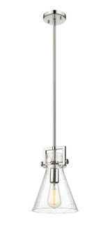 Downtown Urban One Light Mini Pendant in Polished Nickel (405|4111SSPNG4118SDY)