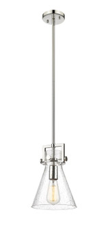 Downtown Urban One Light Pendant in Polished Nickel (405|4111SSPNG4118SDY)
