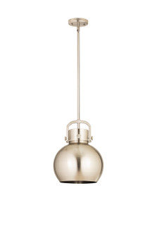 Downtown Urban One Light Mini Pendant in Satin Nickel (405|4101SMSNM41010SN)
