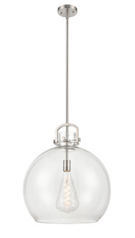Downtown Urban One Light Pendant in Satin Nickel (405|4101SLSNG41018CL)