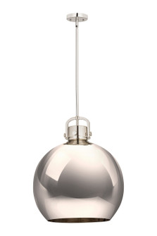 Downtown Urban One Light Pendant in Polished Nickel (405|4101SLPNM41018PN)