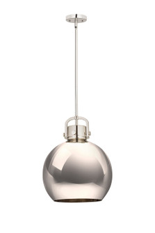 Downtown Urban One Light Pendant in Polished Nickel (405|4101SLPNM41014PN)