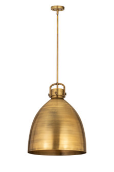Downtown Urban One Light Pendant in Brushed Brass (405|4101SLBBM41218BB)