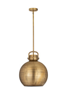 Downtown Urban One Light Pendant in Brushed Brass (405|4101SLBBM41014BB)