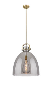 Downtown Urban One Light Pendant in Brushed Brass (405|4101SLBBG41216SM)