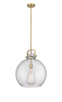 Downtown Urban One Light Pendant in Brushed Brass (405|4101SLBBG41016SDY)