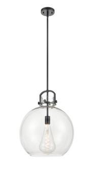 Downtown Urban LED Pendant in Matte Black (405|4101SBK16CL)