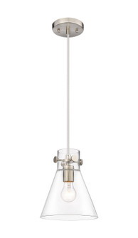 Downtown Urban One Light Pendant in Brushed Satin Nickel (405|4101PSSNG4118CL)