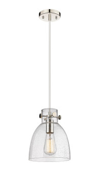 Downtown Urban One Light Pendant in Polished Nickel (405|4101PSPNG4128SDY)