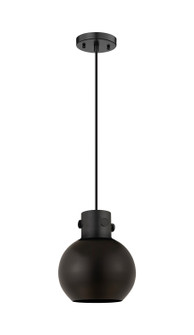 Downtown Urban One Light Pendant in Matte Black (405|4101PSBKM4108BK)