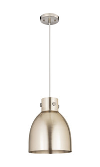 Downtown Urban One Light Pendant in Satin Nickel (405|4101PMSNM41210SN)