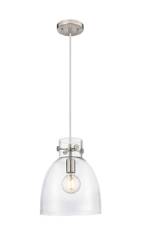 Downtown Urban One Light Pendant in Satin Nickel (405|4101PMSNG41210CL)