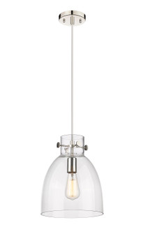 Downtown Urban One Light Pendant in Polished Nickel (405|4101PMPNG41210CL)