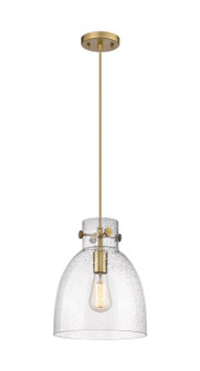 Downtown Urban One Light Pendant in Brushed Brass (405|4101PMBBG41210SDY)