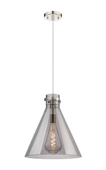 Downtown Urban One Light Pendant in Polished Nickel (405|4101PLPNG41116SM)