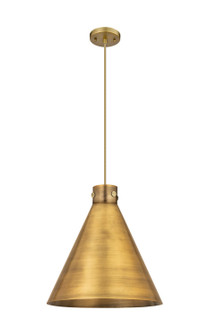 Downtown Urban One Light Pendant in Brushed Brass (405|4101PLBBM41118BB)