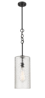 Downtown Urban LED Mini Pendant in Matte Black (405|3801SBKG3808CLBB95LED)