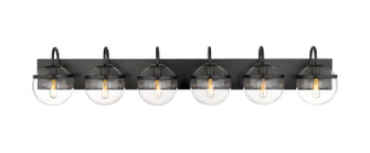 Auralume LED Bath Vanity in Matte Black (405|3506WBKCLLED)
