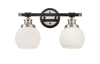 Saybrook Two Light Bath Vanity in Black Polished Nickel (405|3402WBPNG34016)